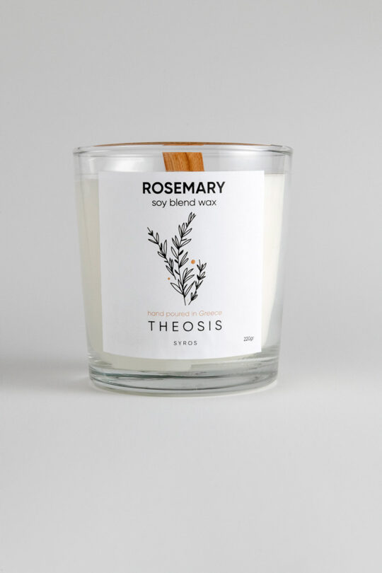 candle rosemary